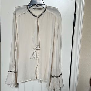 Zara Ruffled Shirt